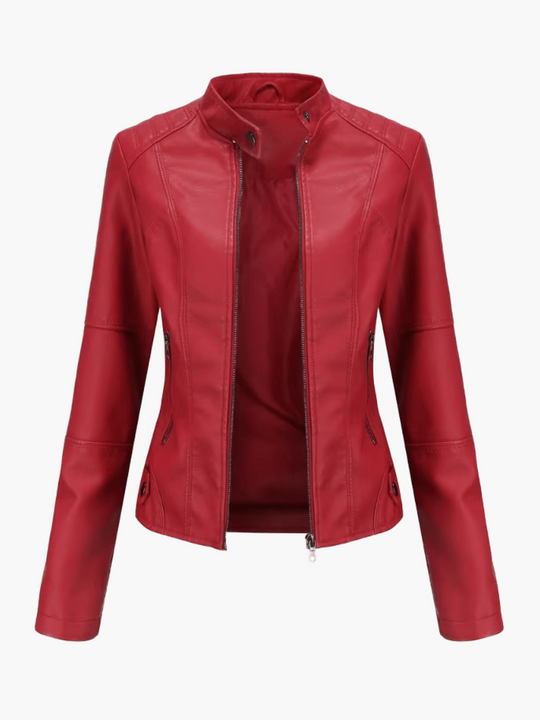 MARILYN | VEGAN LEATHER JACKET