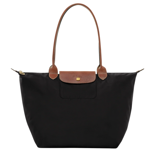 Longchamp - Large Le Pliage Tote, Black 