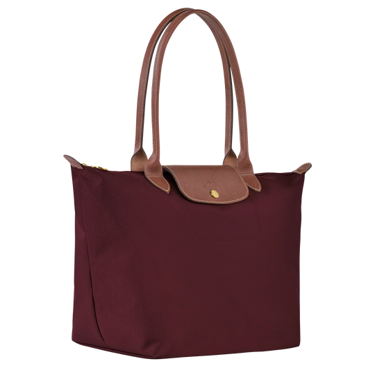Longchamp - Large Le Pliage Tote, Burgundy 