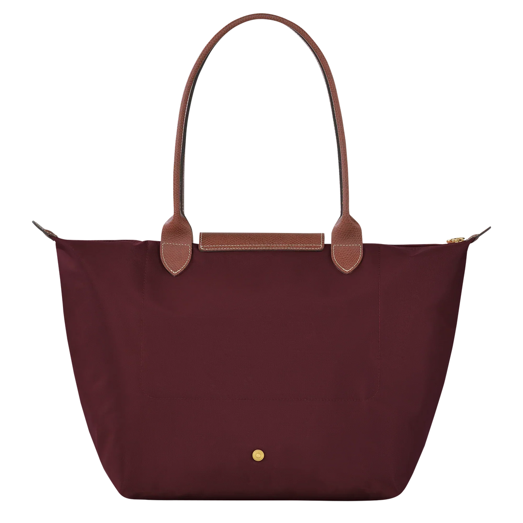 Longchamp - Large Le Pliage Tote, Burgundy 