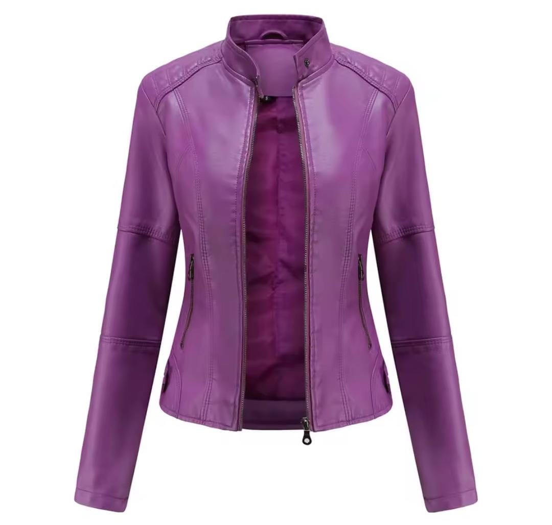 MARILYN | VEGAN LEATHER JACKET