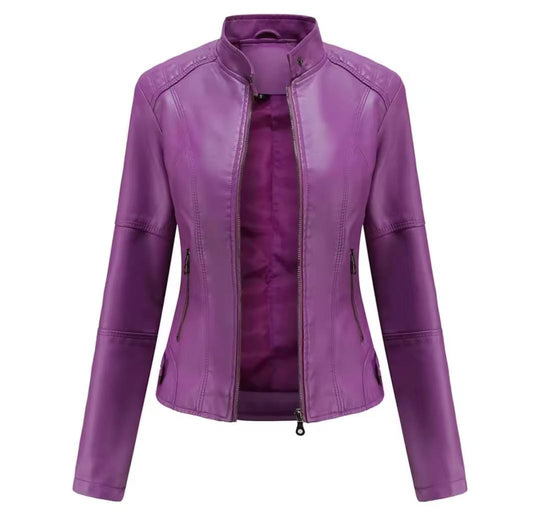 MARILYN | VEGAN LEATHER JACKET