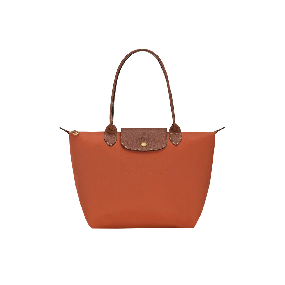 Longchamp - Large Le Pliage Tote, Brick 
